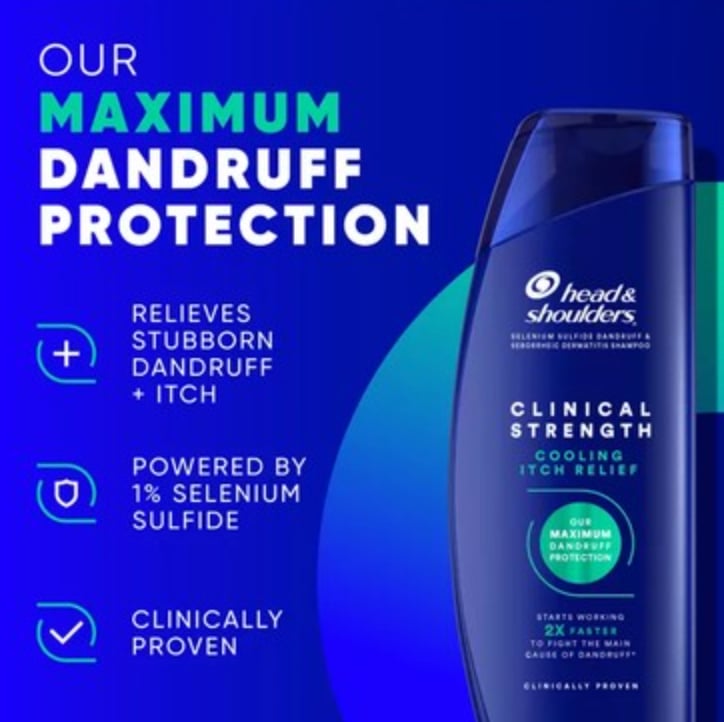 Head Shoulders Clinical Strength Mentollü Kepek Şampuanı 400 ml