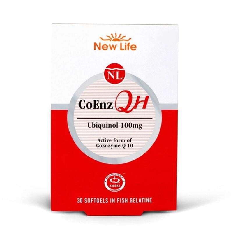 New Life CoEnz QH Ubiquinol 100 mg 60 Kapsül