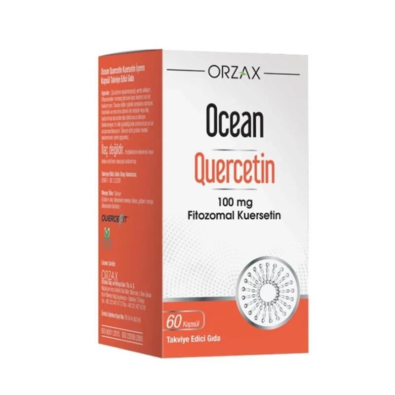 Orzax Ocean Quercetin 100 mg 60 Kapsül