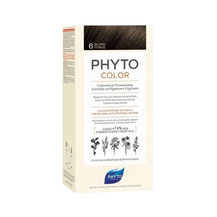 Phyto 6 Koyu Sarı Saç Boyası