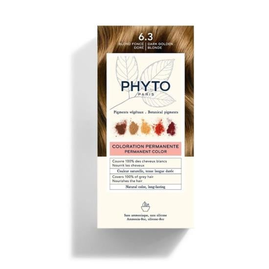 Phyto Phytocolor Bitkisel 6.3 Koyu Kumral Dore Saç Boyası