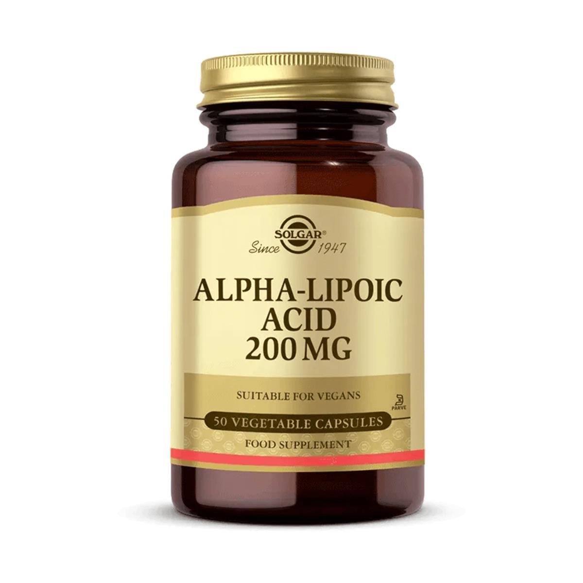 Solgar Alpha Lipoic Acid 200 mg 50 Kapsül