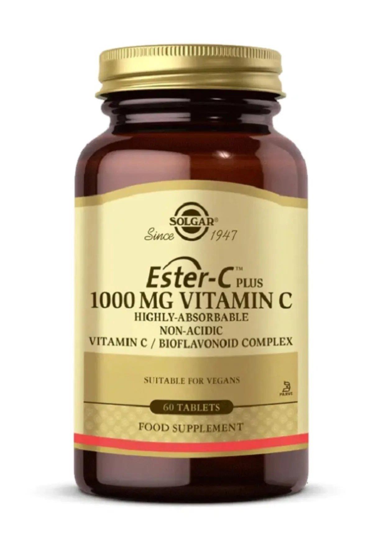 Solgar Ester-C Plus 1000 Mg 60 Tablet