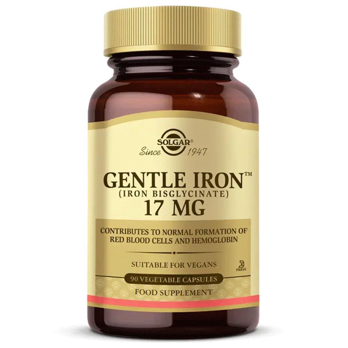 Solgar Gentle Iron™ 17 mg 90 Kapsül