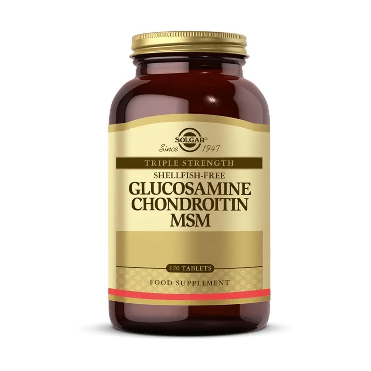 Solgar Glucosamine Chondroitin MSM 120 Tablet