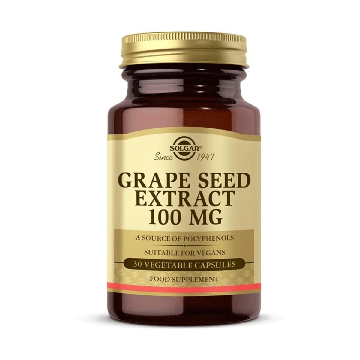 Solgar Grape Seed Extract 100 mg 30 Kapsül
