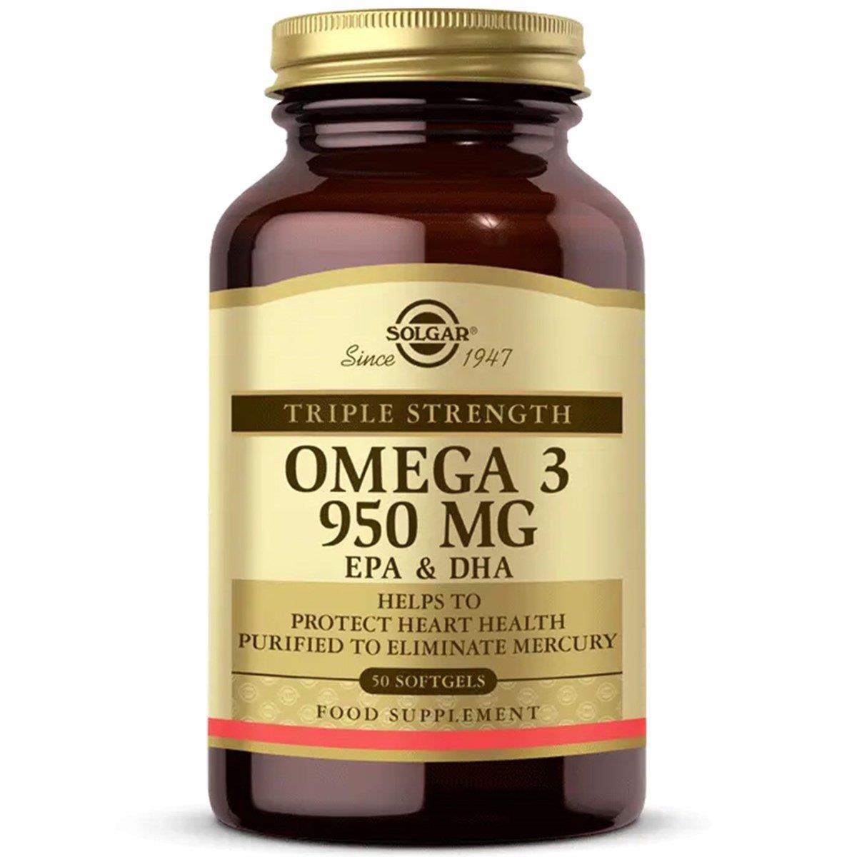 Solgar Omega 3 950 mg 50 Softjel