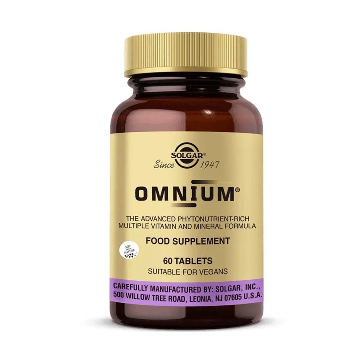 Solgar Omnium 60 Tablet