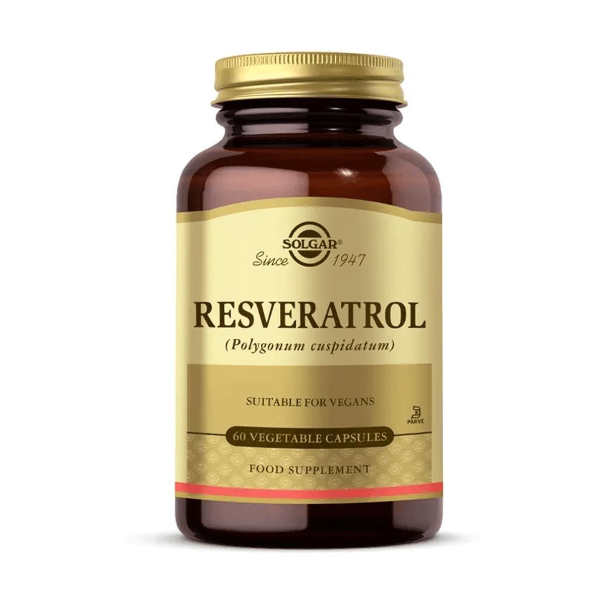 Solgar Resveratrol 60 Kapsül