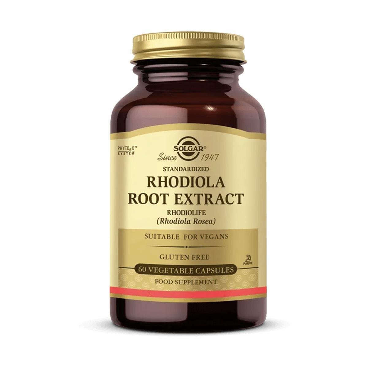 Solgar Rhodiola Root Extract 60 Kapsül