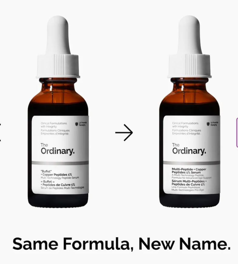 The Ordinary “Buffet” + Copper Peptides 1% 30 ml