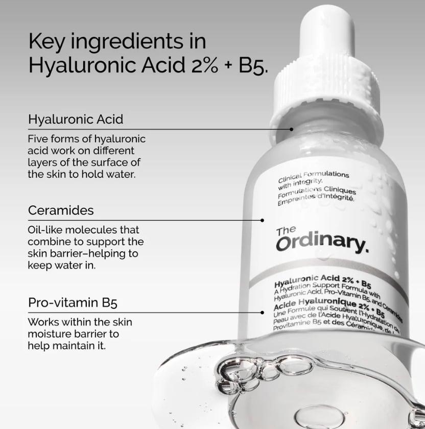 The Ordinary Hyaluronic Acid 2% + B5 Yüz Serumu 30 ml 30 ml