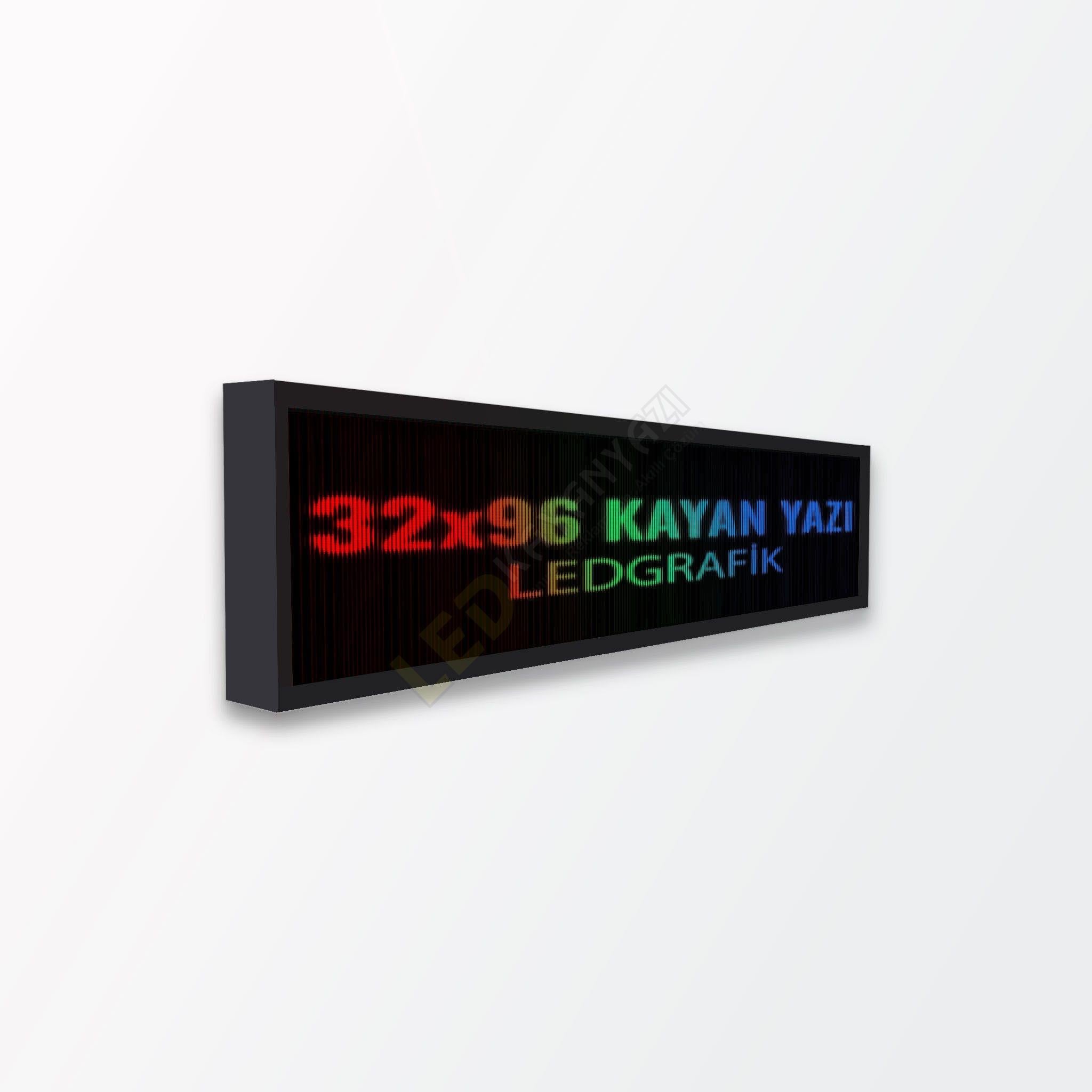 32X96 P10 Kayan Yazı Çift Yön