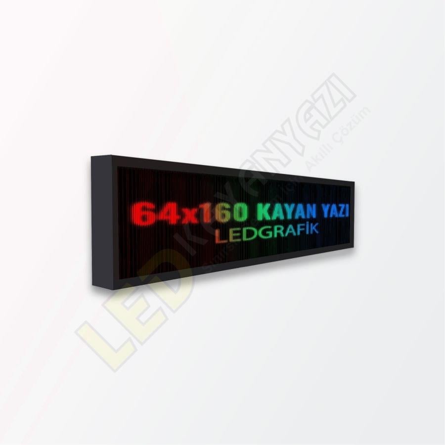 64X160 P10 Kayan Yazı Tek Yön