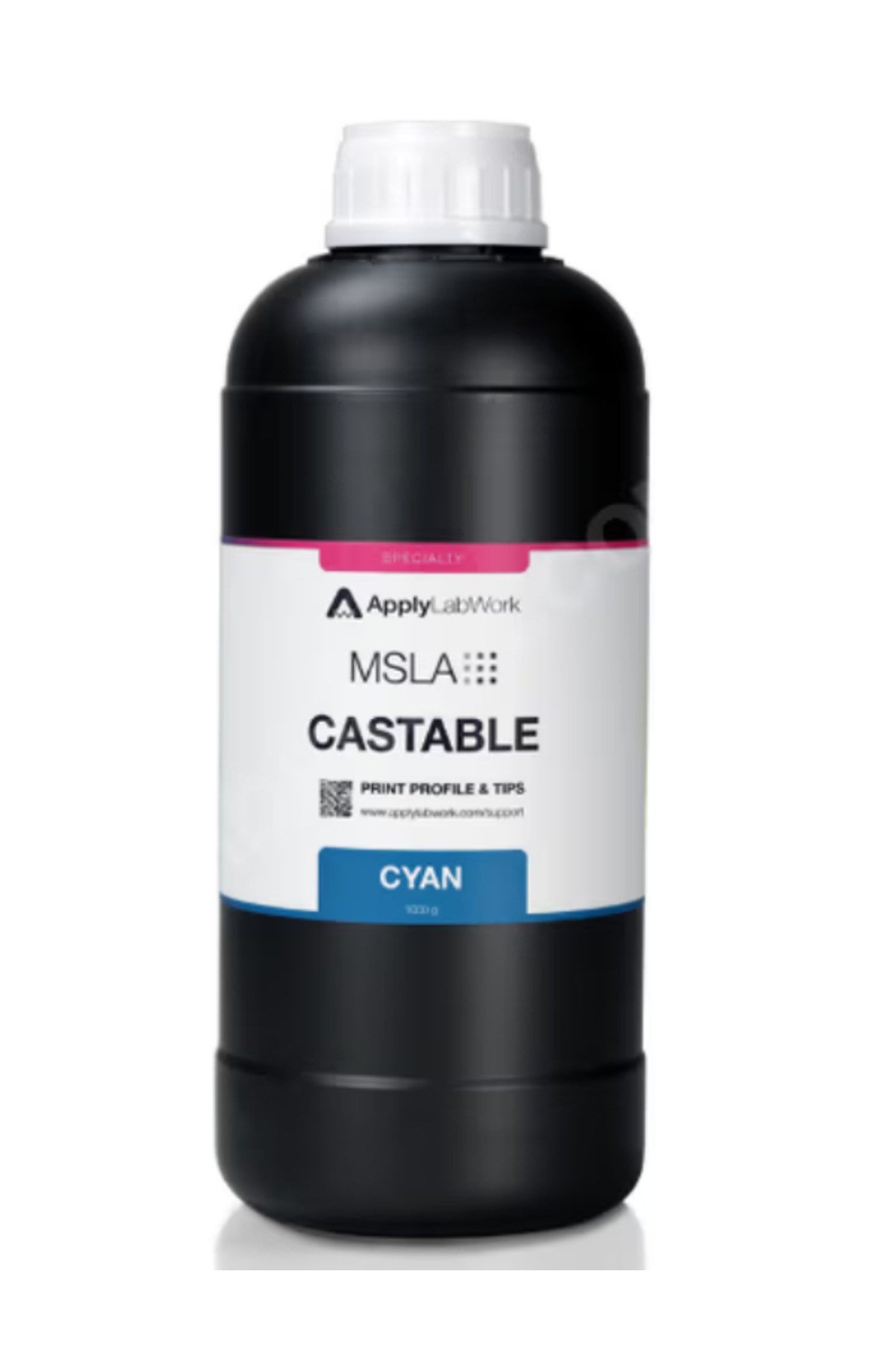 MSLA Castable Cyan LED/LCD 3D Yazıcı Reçinesi 1kg