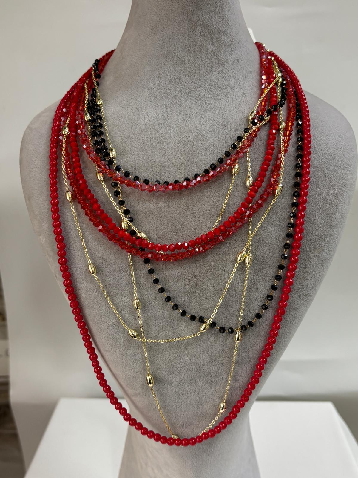 MULTİ LAYER ZARİF KOLYE