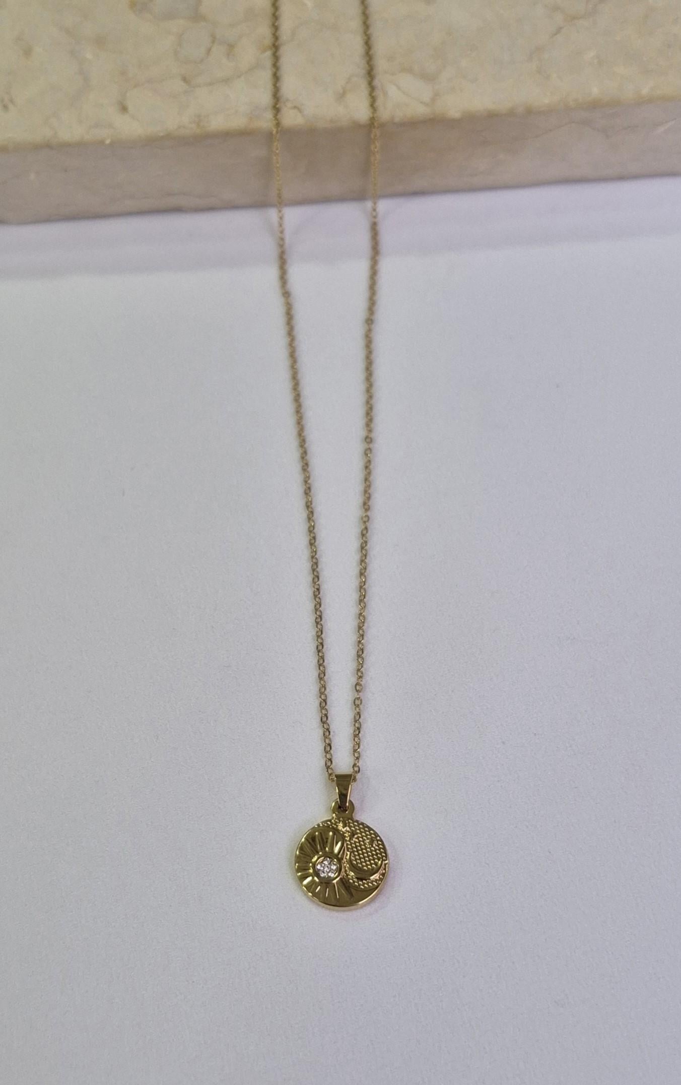 60 CM ÇELİK KOLYE 