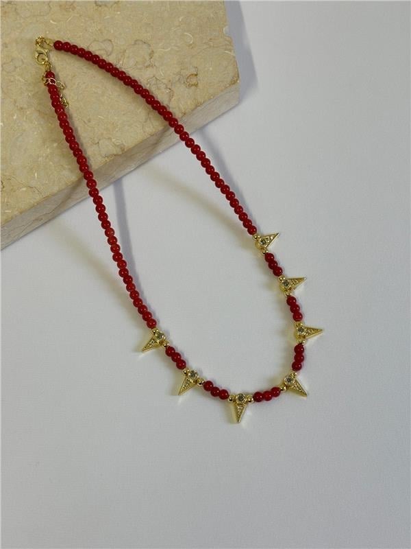 GOLD DETAY KOLYE 
