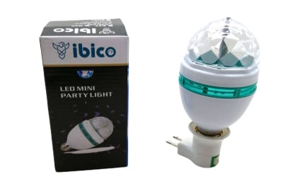 3W ADAPTÖRLÜ DÖNEBİL DİSKO LAMBA (5293)