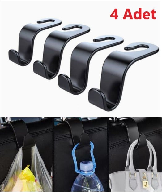 4  Adet Araba Koltuk Arkası Askı (5293)
