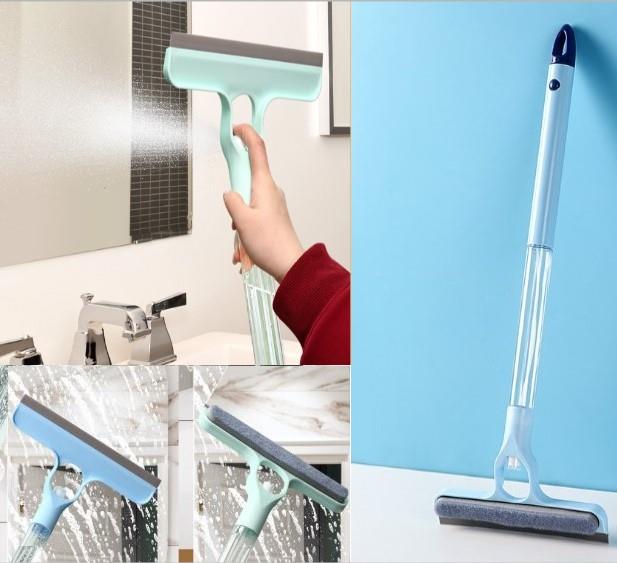 4 in 1 Spreyli Çek Çekli Camsil ve Fırça Aparatı (5293)