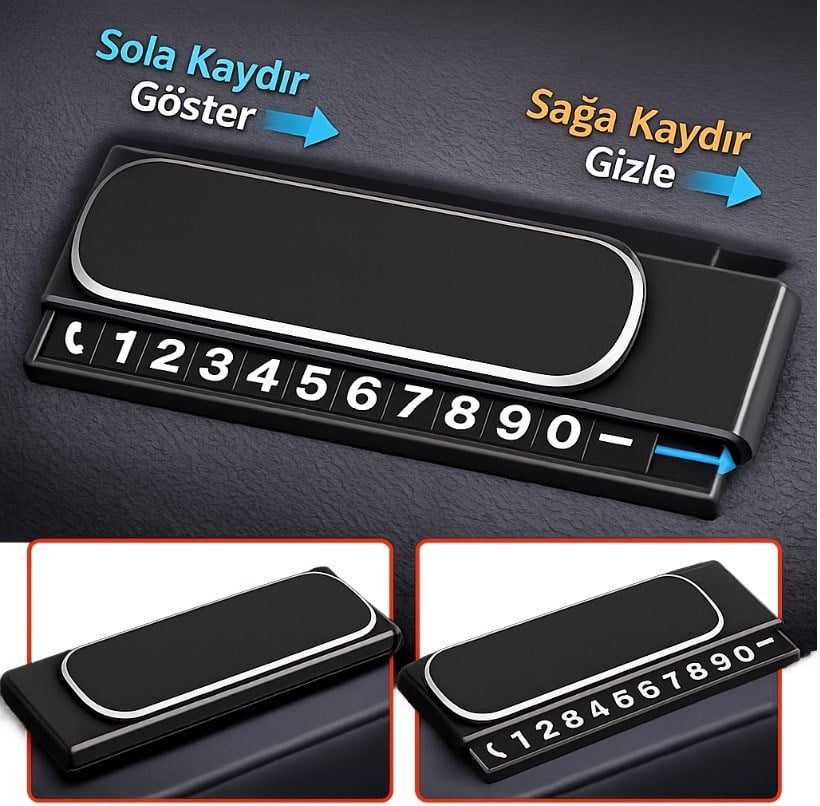 Kayar Kapaklı Torpido Üstü Fosforlu Numaratör (5293)