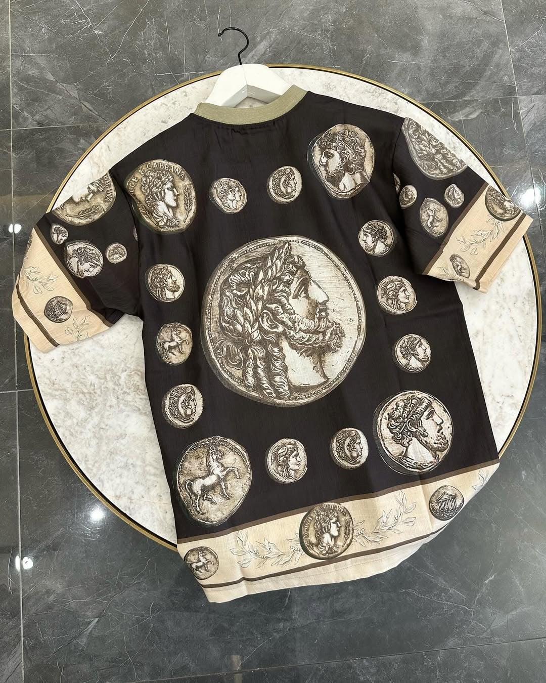 Dolce Gabbana Keten T Shırt