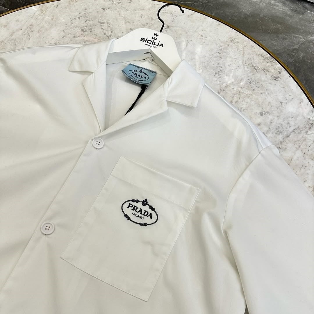 Prada Kısa Kol Gömlek