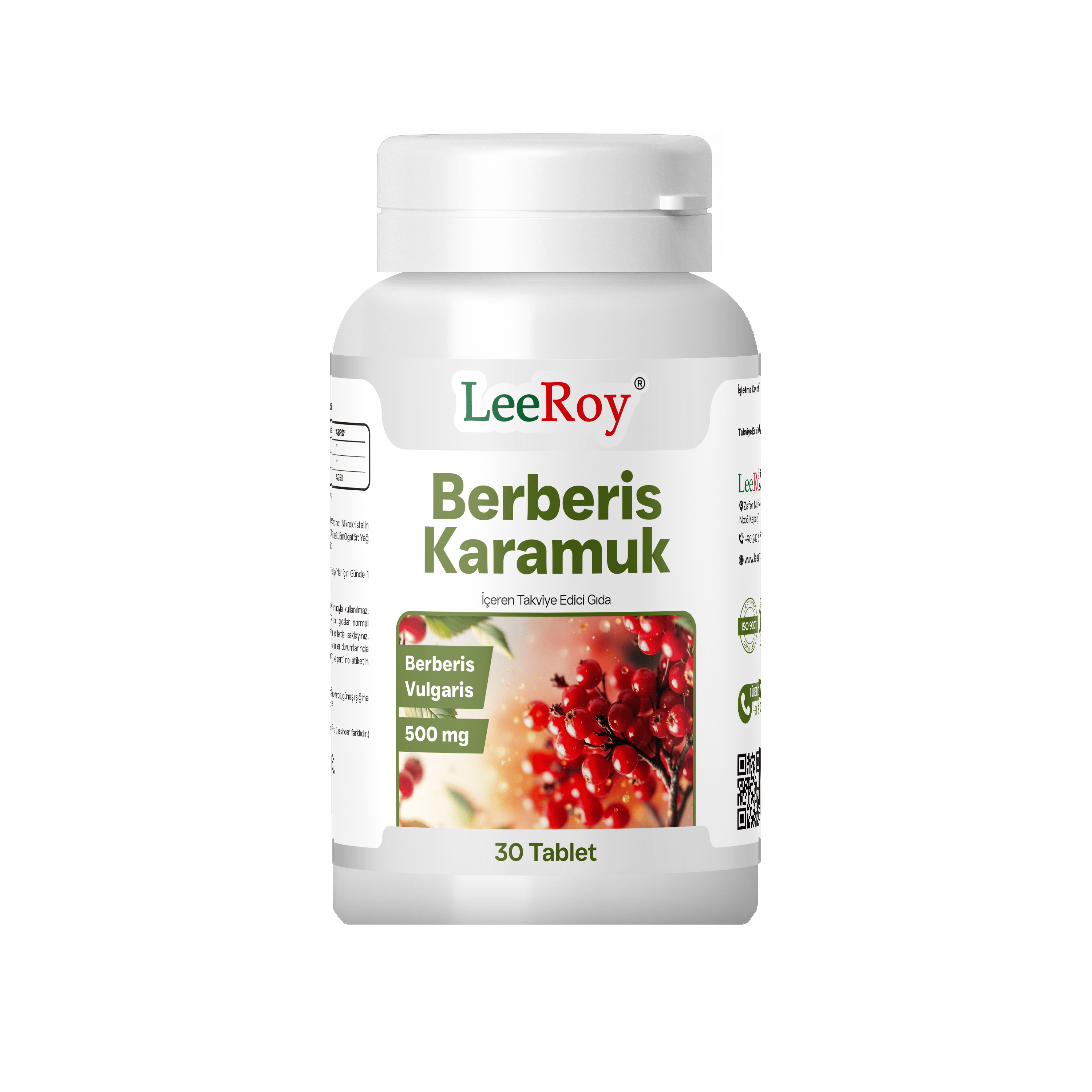 Leeroy Berberis 500Mg 30 Tablet