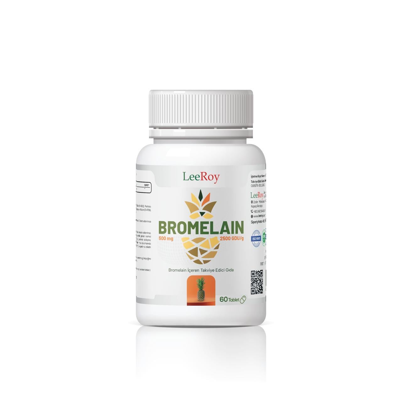 Leeroy Bromelaın 500Mg Iteg 60 Tablet