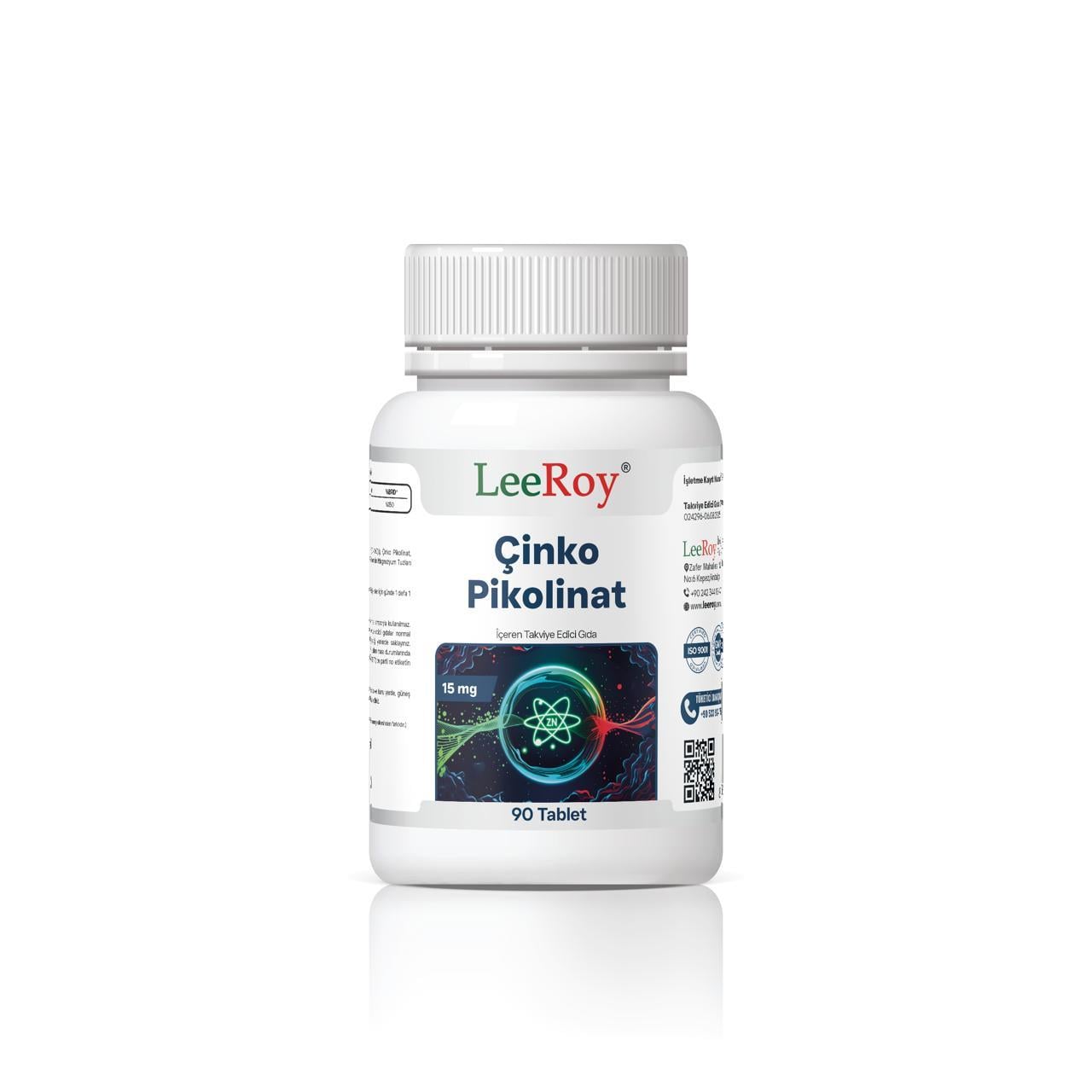 Leeroy Çinko Pikolinat 90 Tablet