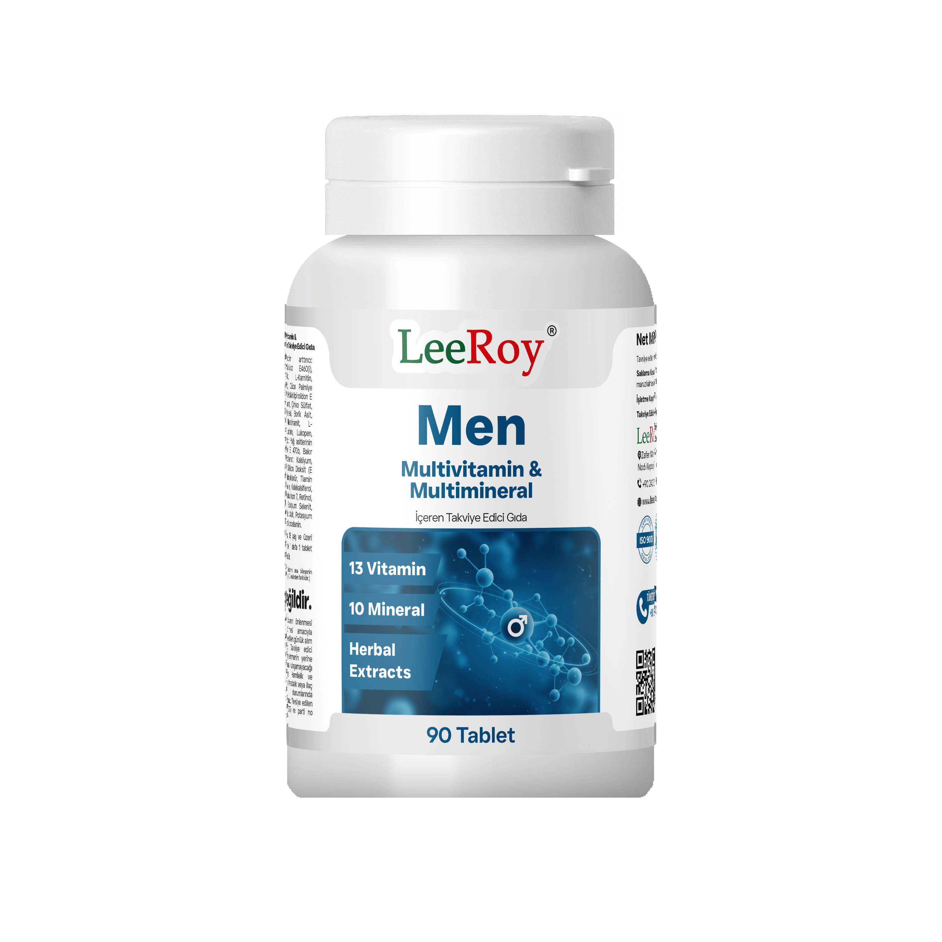 Leeroy Multivitamin Men 90 Tablet