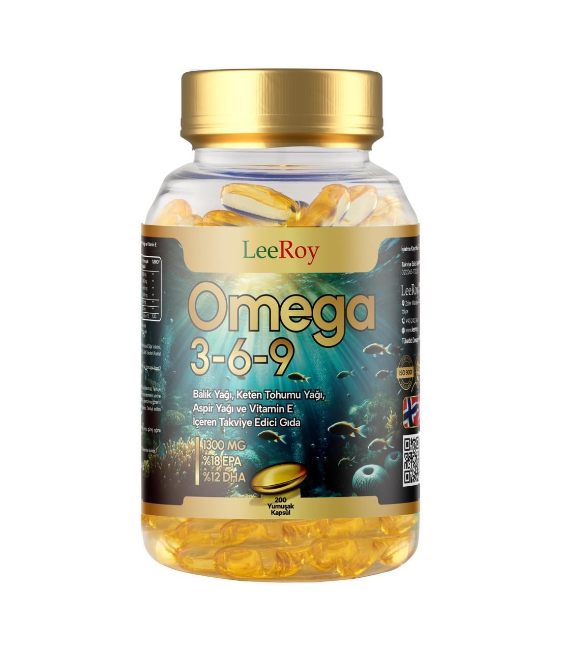Leeroy Omega 3-6-9 Iteg 200 Softjel