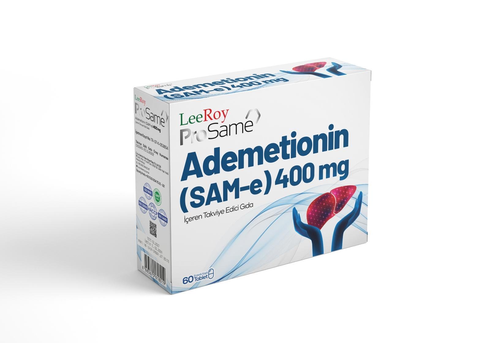 Leeroy Prosame Ademetionin 400Mg 60 Tablet
