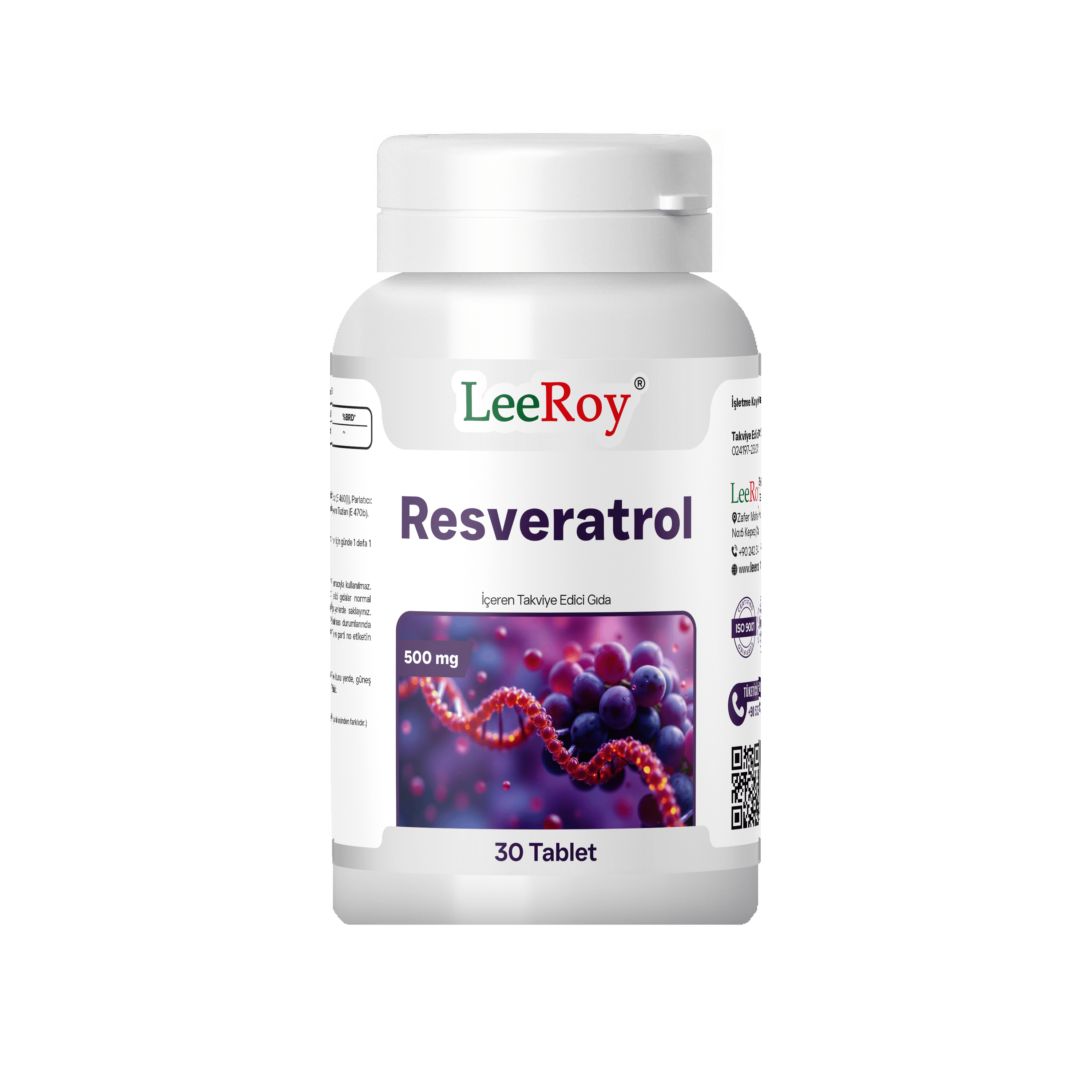 Leeroy Resveratrol 30 Tablet