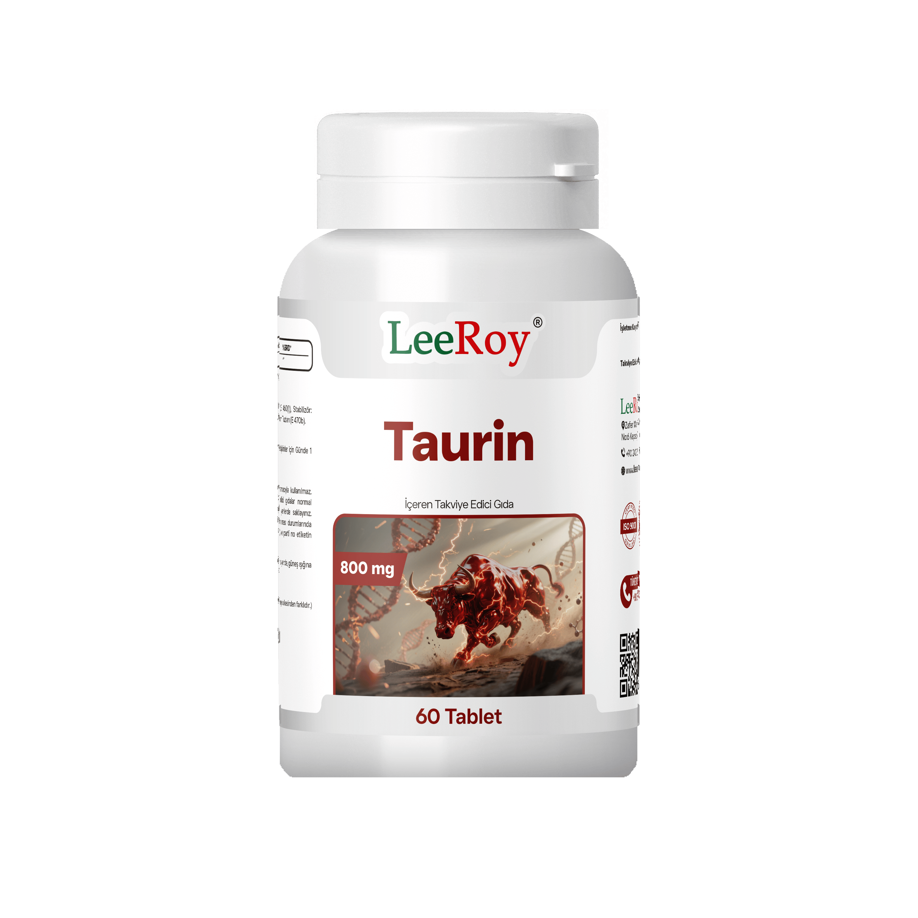 Leeroy Taurin 800Mg 60 Tablet