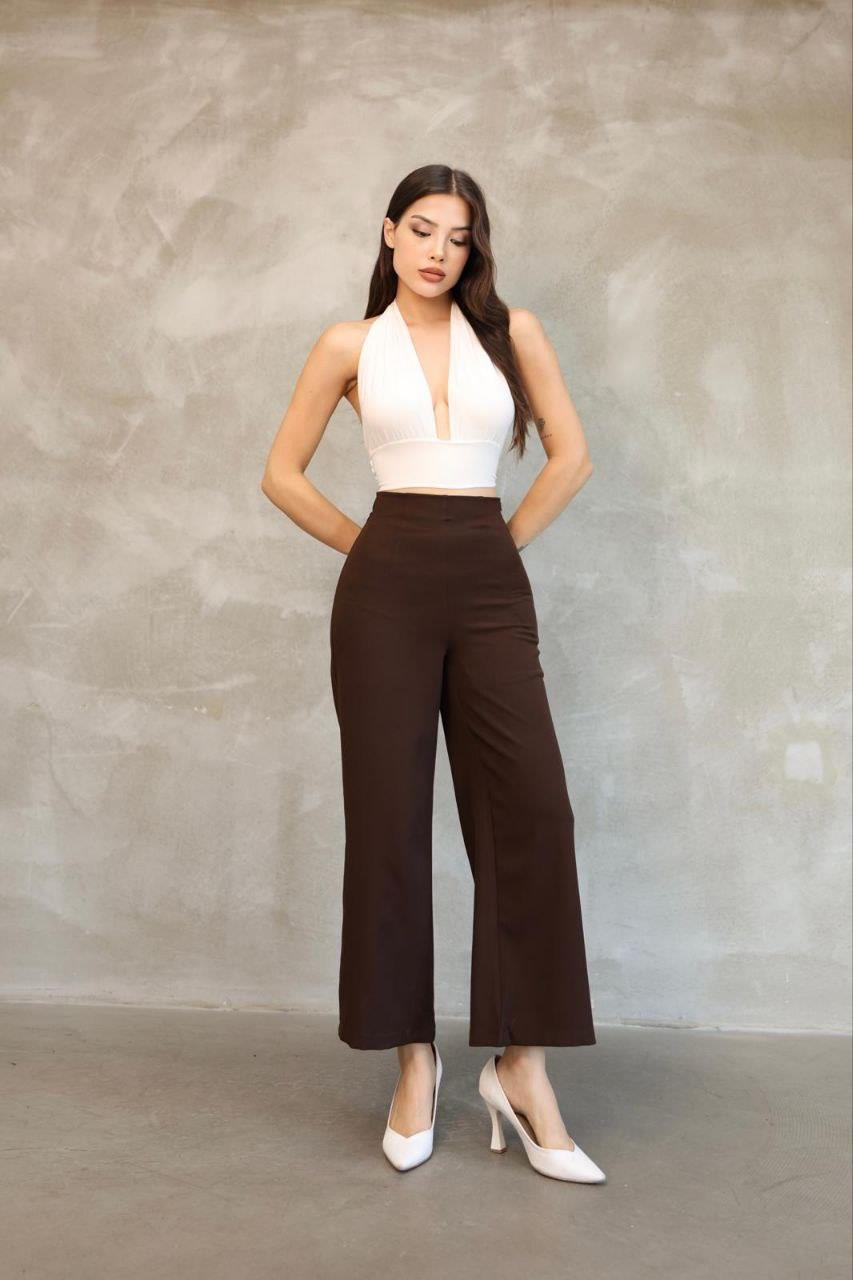 Kadın Kahve Mango Model Pantolon