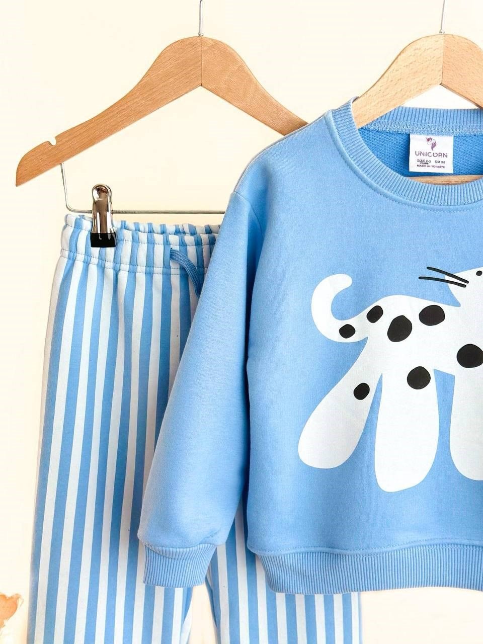 WHİTE CUTE DOG SET