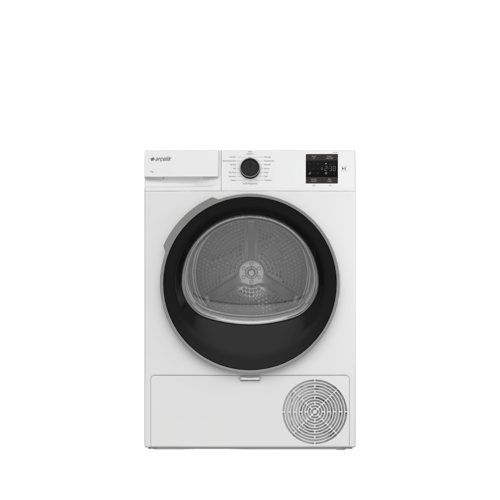 Arçelik 802 KMX 8 Kg Kurutma Makinesi