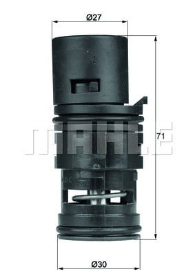 TERMOSTAT YAĞ SOĞUTMASI 80C