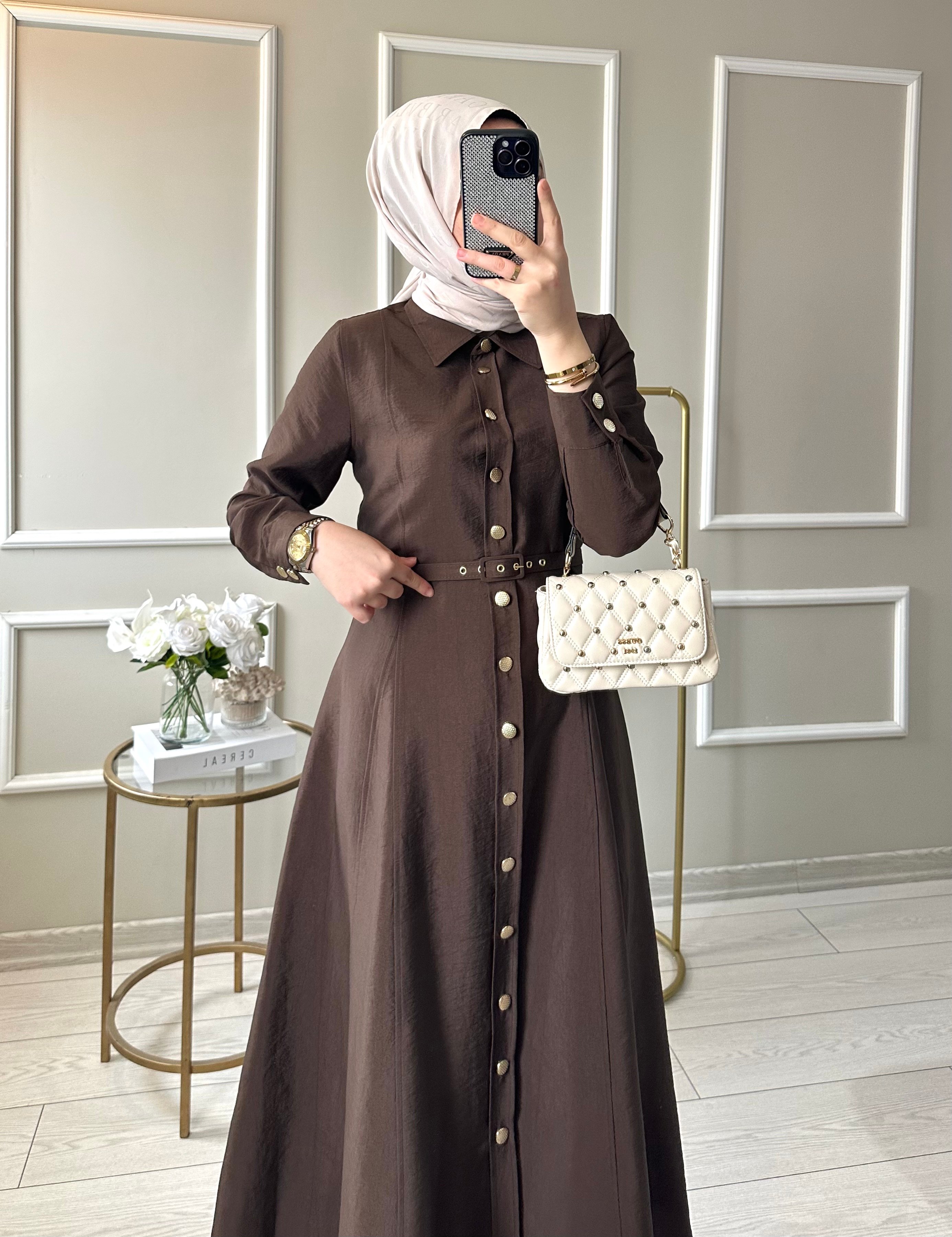 Alia Elbise (Acıkahve)