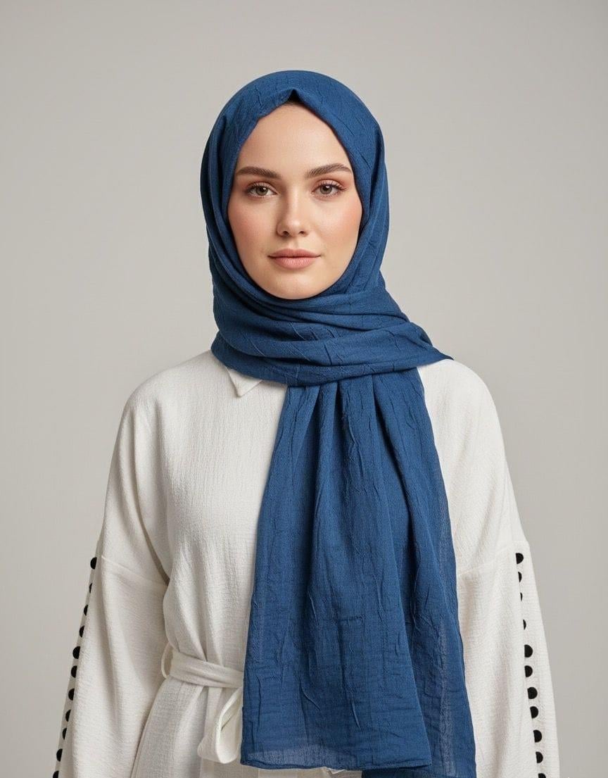 Bambu Kraş Geve mavisi ŞalBambu Şalrosen design