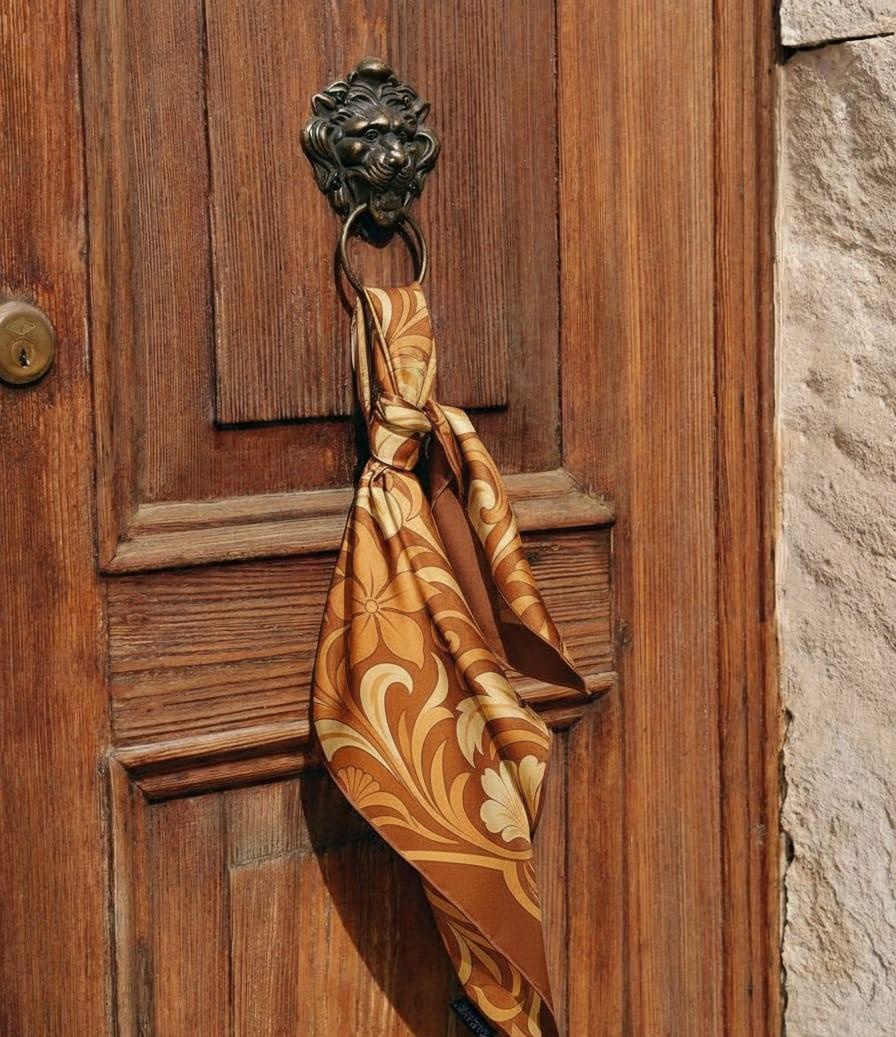 Desenli FularFularrosen design