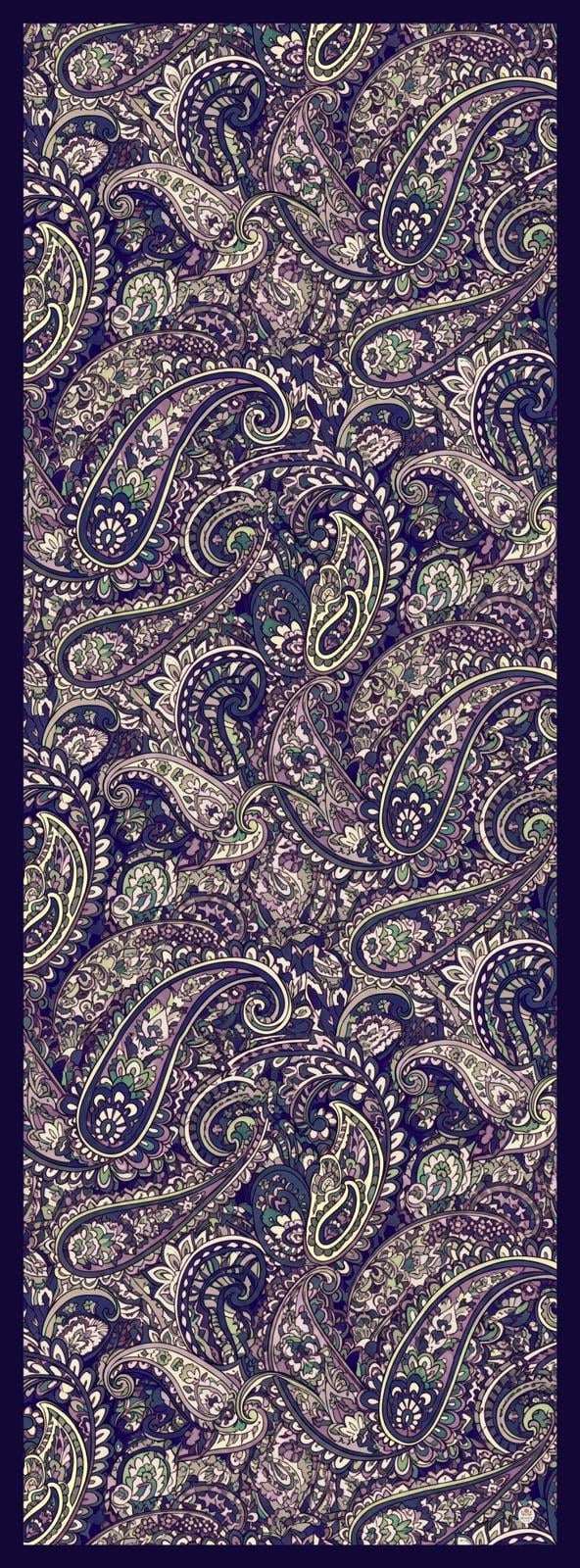 Etnik Desen MorDesenli Şalrosen design