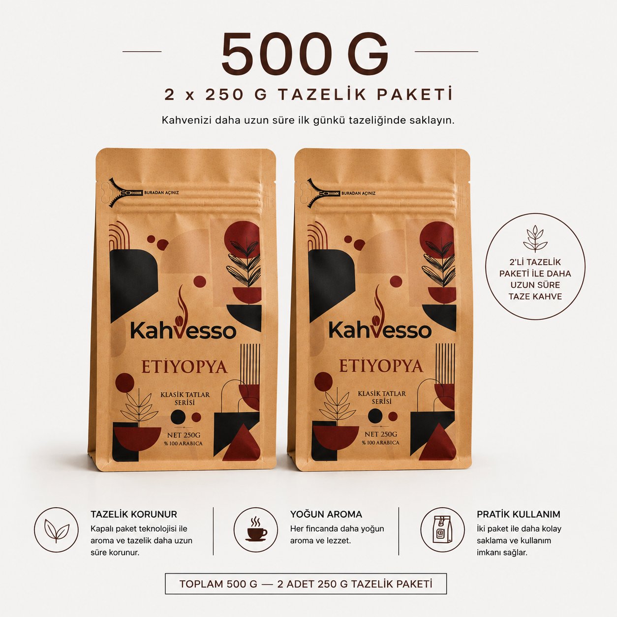 Etiyopya  500gr