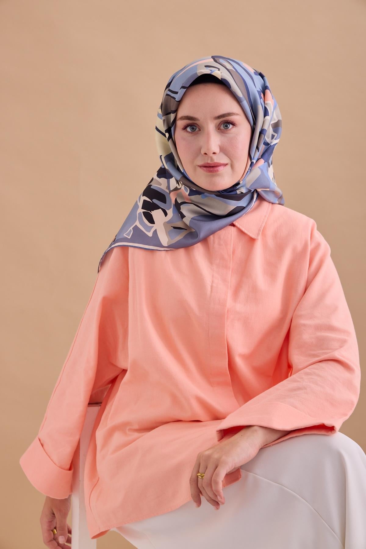 Silk Home Twill İpek Eşarp 11475-46