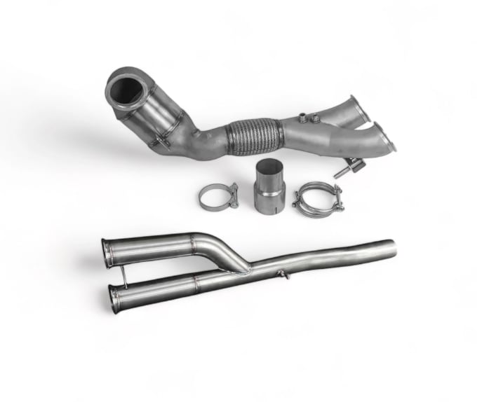 Bull-X Downpipe VAG 2.0 TSI EA888 Gen.4 FWD/AWD (z.B. Golf 8 GTI/R)