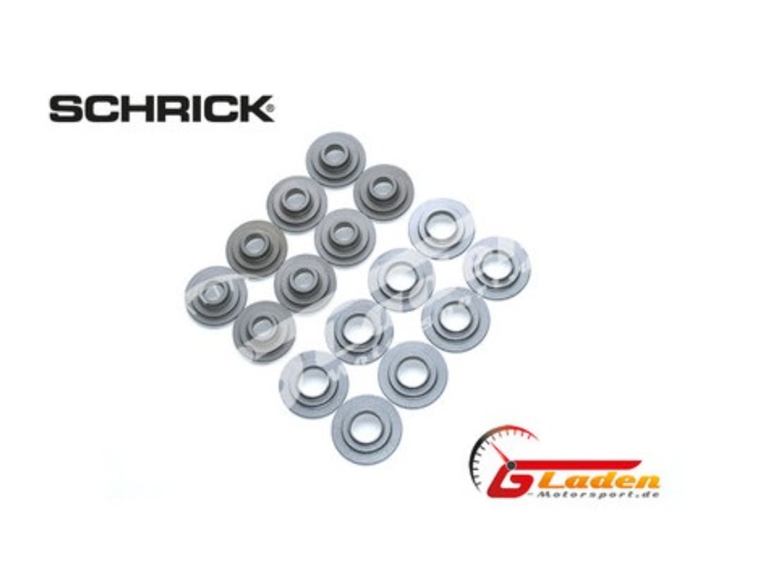CHRICK Titanyum & Çelik Valf Yayı Tutucu Seti – VW Golf 1 GTI 1.6L Uyumlu (001413195 + 001413094)