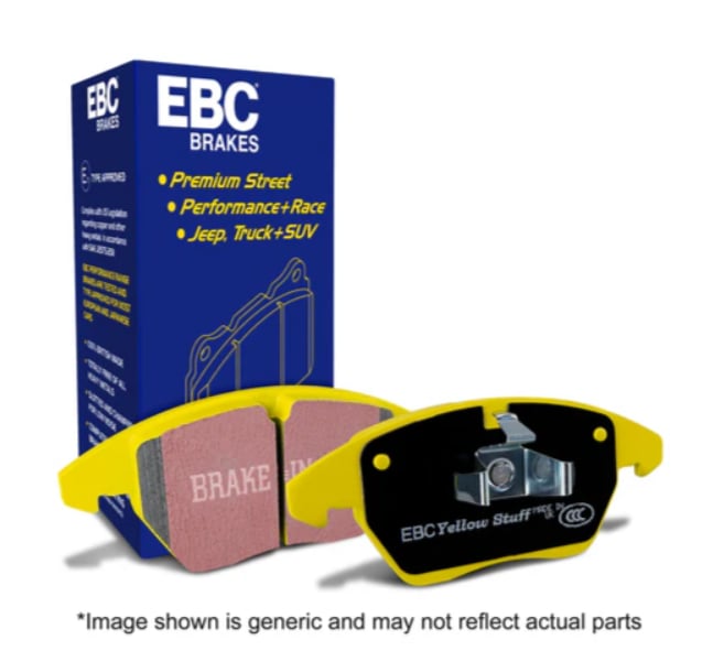 EBC Yellowstuff 4000 Series Street & Track Fren Balata Seti (DP4006R) – Holden HSV / K-Sport Uyumlu