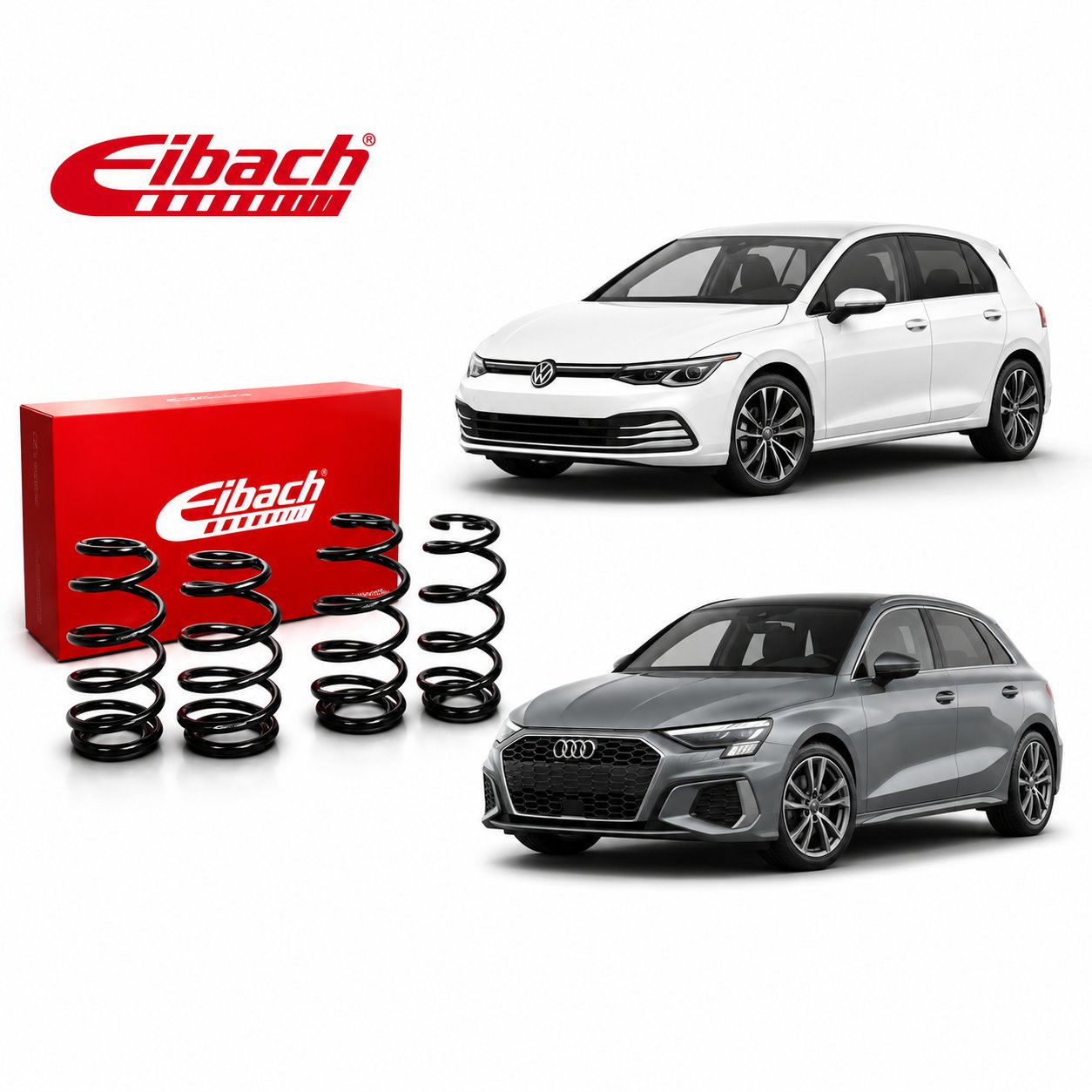 Eibach Pro-Kit Spor Yay Seti 30/30 mm | VW Golf 8 1.5 TSI / Audi A3 8Y 35 TFSI